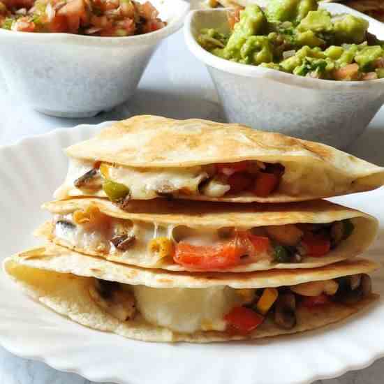 Vegetable Quesadilla