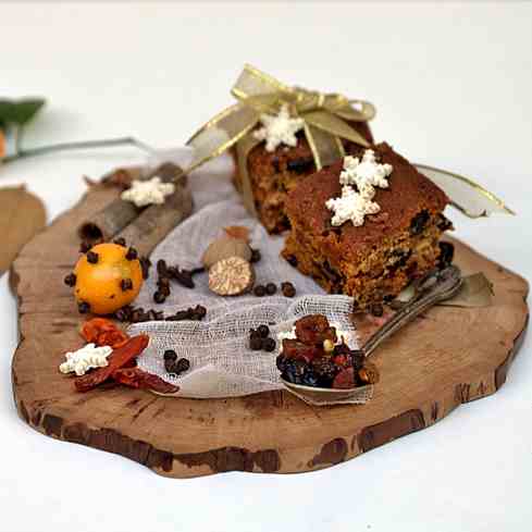 Garam Masala Xmas Fruit Cake