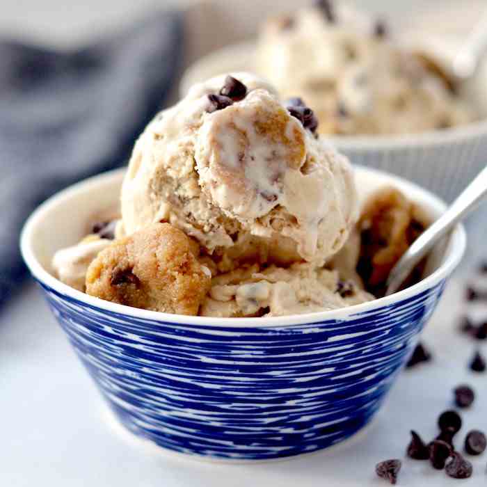 Vegan - Paleo Cookie Dough Ice Cream