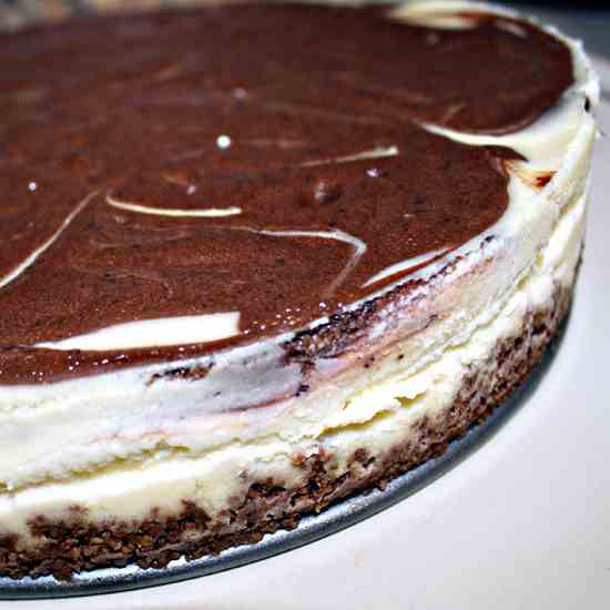 Chocolate Swirl Cheesecake