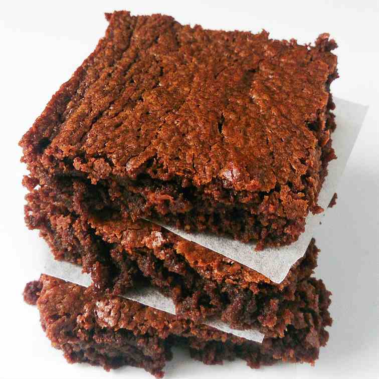 Easy 3 Ingredient Nutella Brownies