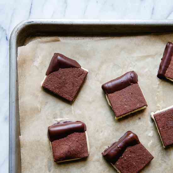 Chocolate Banana Ice Cream Sandwiches