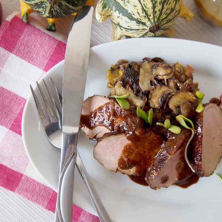 Indonesian pork tenderloin.