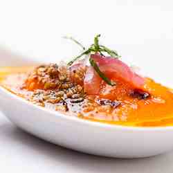 Cold Carrot Soup "Myhrvold"
