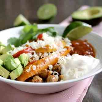 Roasted Chickpea Fajitas