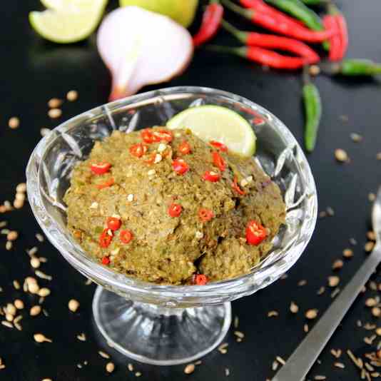 Green Chili Chutney