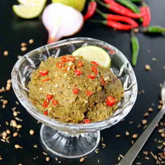 Green Chili Chutney