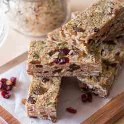 homemade muesli bars