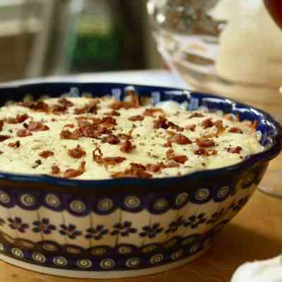 Chicken Bacon Alfredo Dip