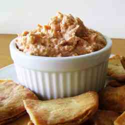 Roasted Garlic & Sun-Dried Tomato Hummus