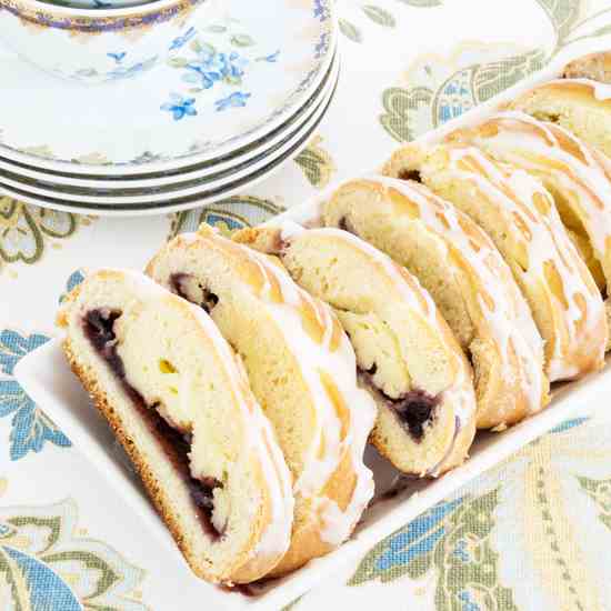 Blueberry Cream Cheese Braid