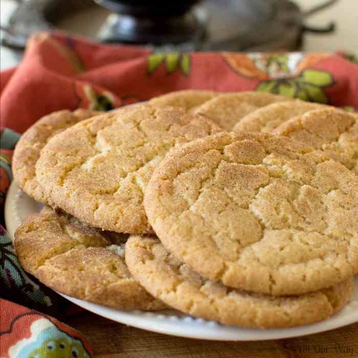 Brown Butter Snickerdoodle Cookies