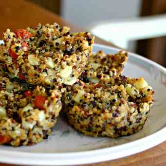 Quinoa Pizza Bites