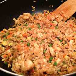 Savoury Shrimp Fried Rice