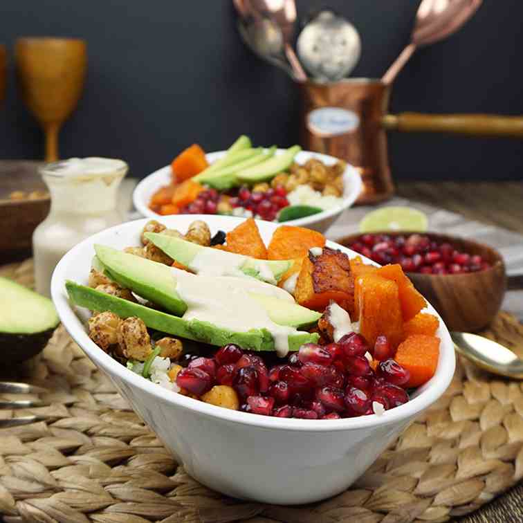 Vegan buddha bowl