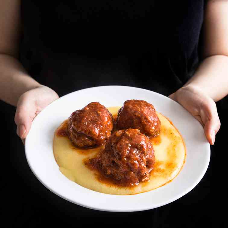 Cheesy Bacon Meatballs