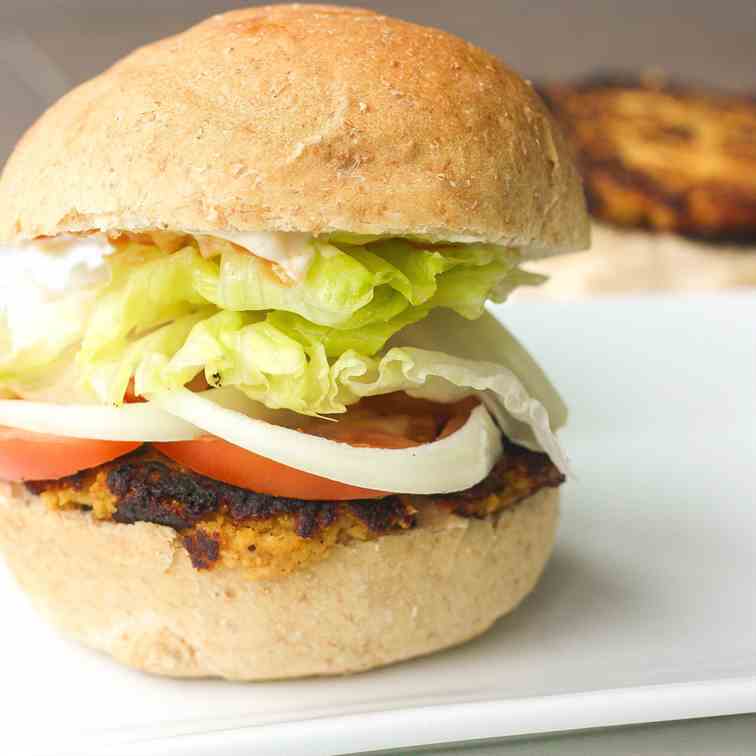 Homemade Veggie Burger Patties