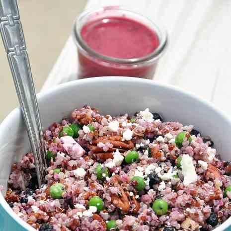 Blueberry Feta Quinoa