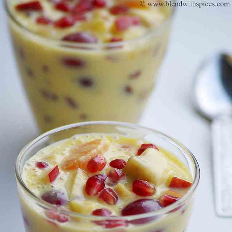 Fruit Custard Recipe