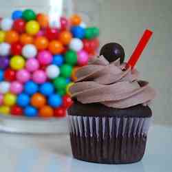 “Chocolate Malt” Cupcakes