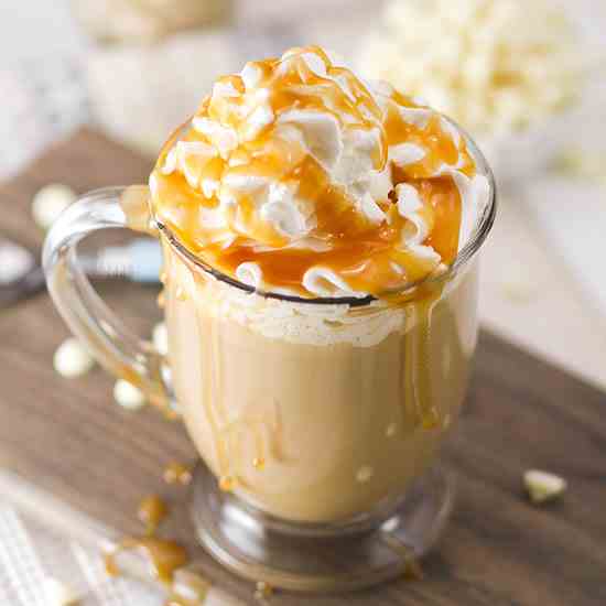 Boozy White Chocolate Milky Way Mocha