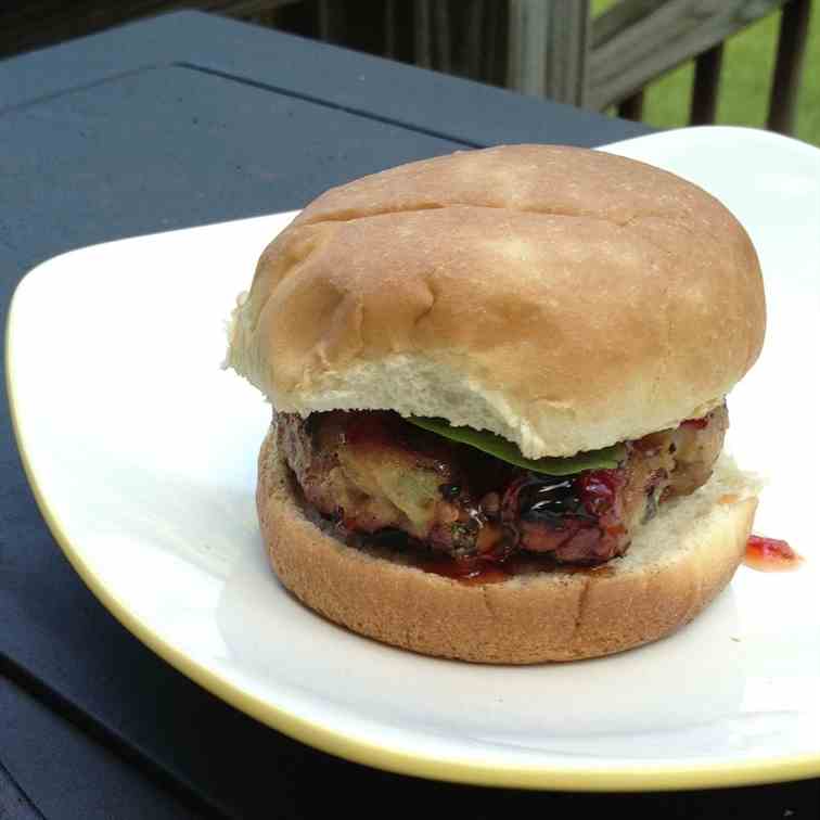 Sweet Thai Turkey Burgers