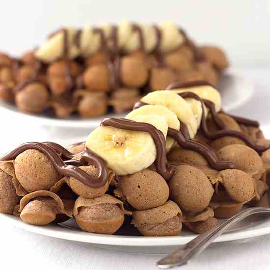 Nutella Bubble Waffles