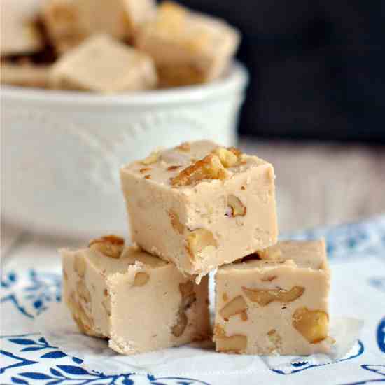 Maple Walnut Fudge