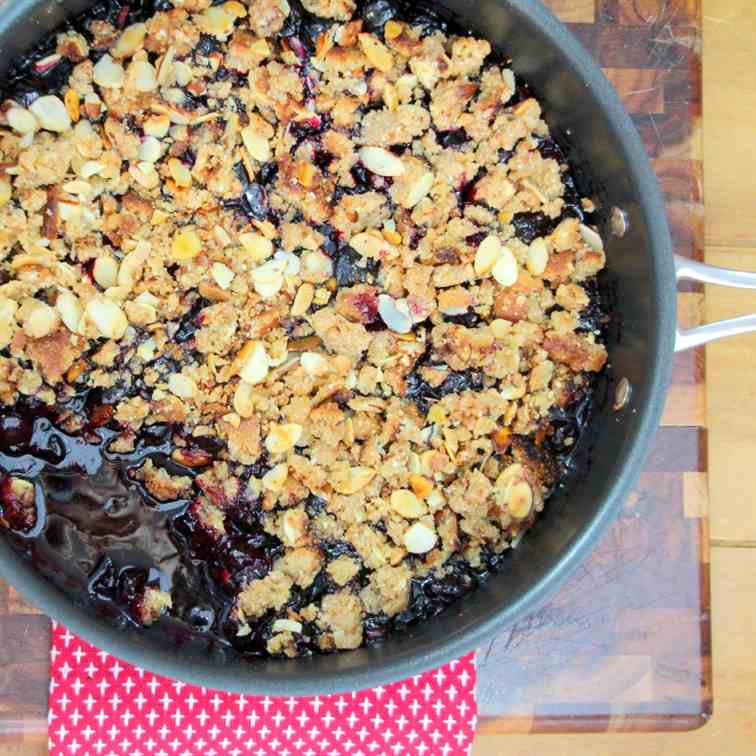Stovetop Cherry Crisp