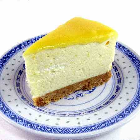 Lemon Bavarian Cream Cake