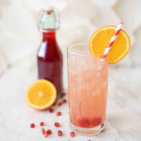 Homemade Grenadine Syrup