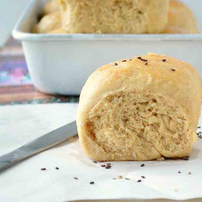 Wheat Ladi Pav Recipe