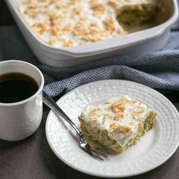 Coconut Cake with Cream Cheese Frosting