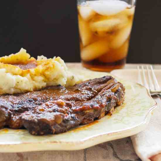 Braised Lamb Shoulder Chops