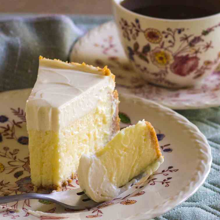 New York Cheesecake with Lemon