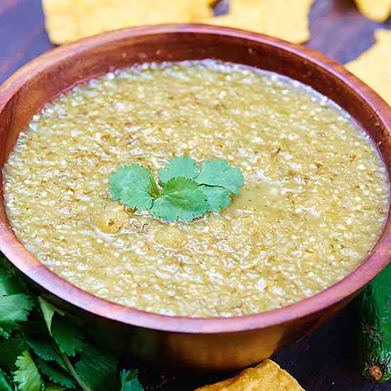 Homemade Salsa Verde