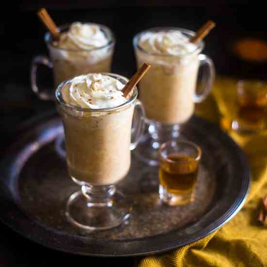 Maple Pumpkin Bourbon Steamer