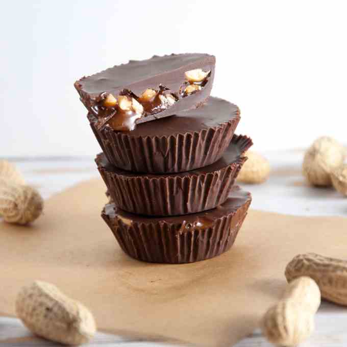 Vegan Snickers Cups