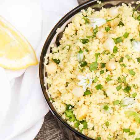 Couscous Salad with Lemon Chutney 