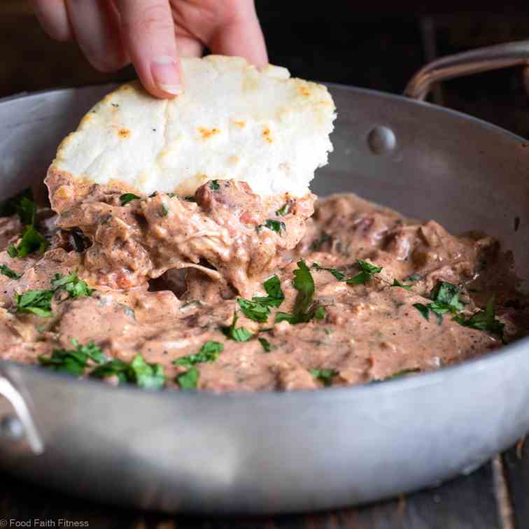 Greek Yogurt Butter Chicken Dip