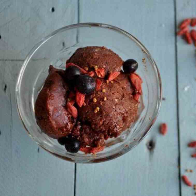 Goji Berry Ice Cream