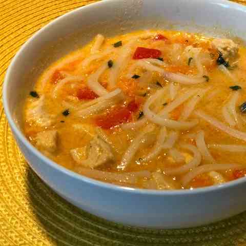 Thai Chicken Noodle Soup