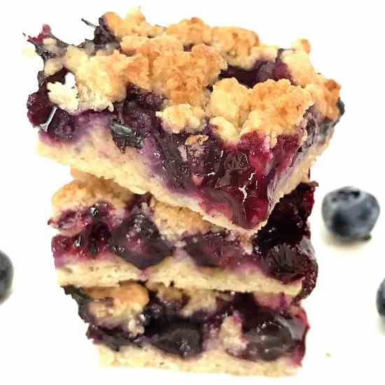 Blueberry Crumble Bar