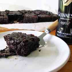 Guinness Bacon Brownies