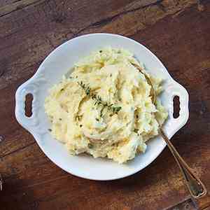 Mashed Potatoes with Goat Cheese