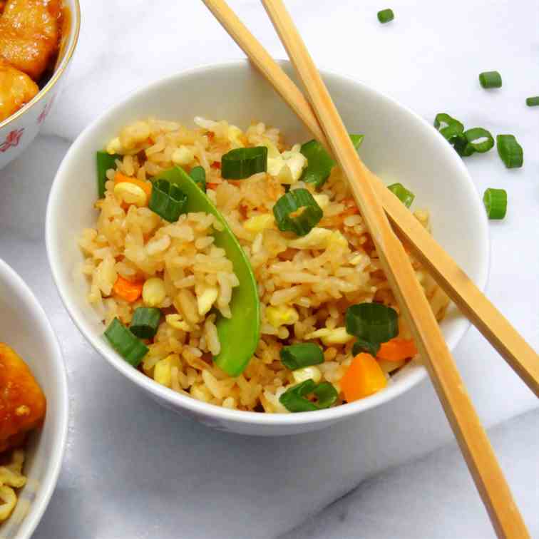 Vegetarian fried rice