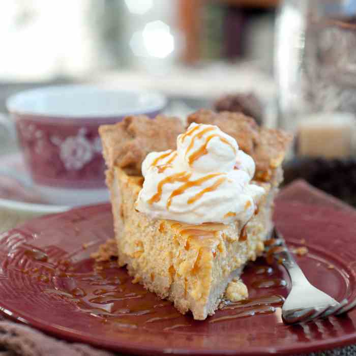 Caramel Pumpkin Pie