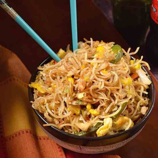 Crispy Pan Fried Noodles