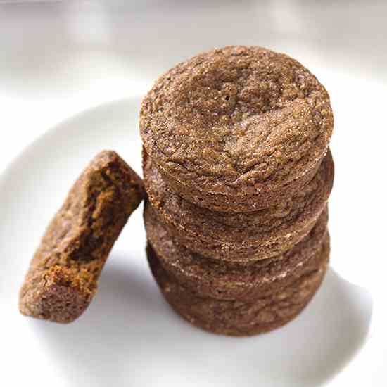 Double Ginger Molasses Cookies