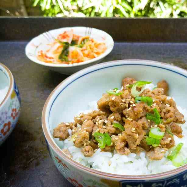 Korean Style Minced Meat
